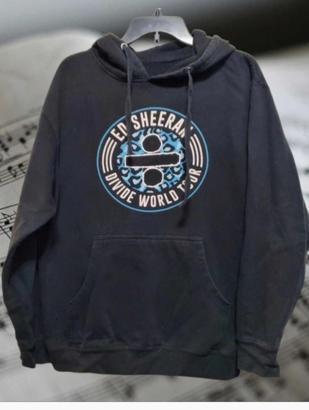 Ed Sheeran Divide World Tour Hoodie size M